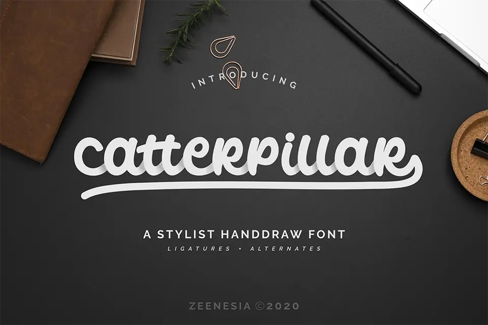 Catterpillar Font