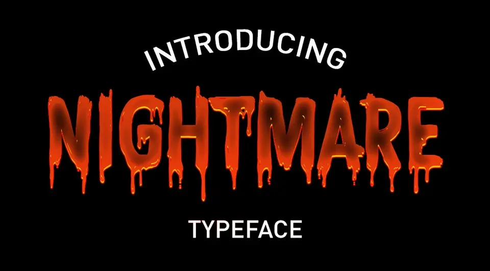 CF Nightmare Font