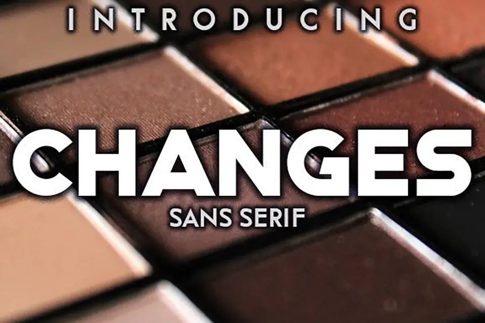 Changes Font
