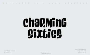 Charming Sixties Font