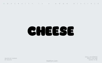 Cheese Font