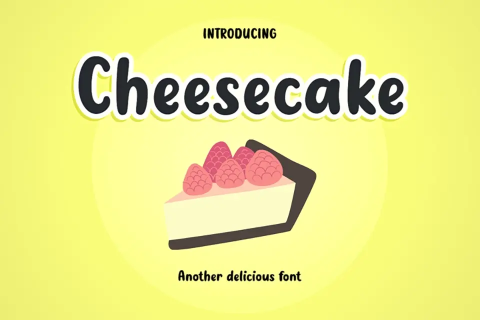 Cheesecake Font