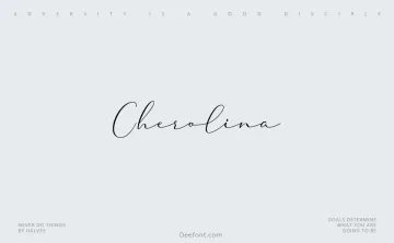 Cherolina Font