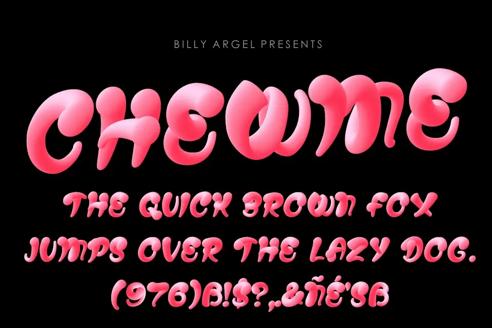 Chewme Font