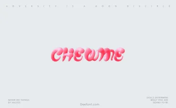 Chewme Font