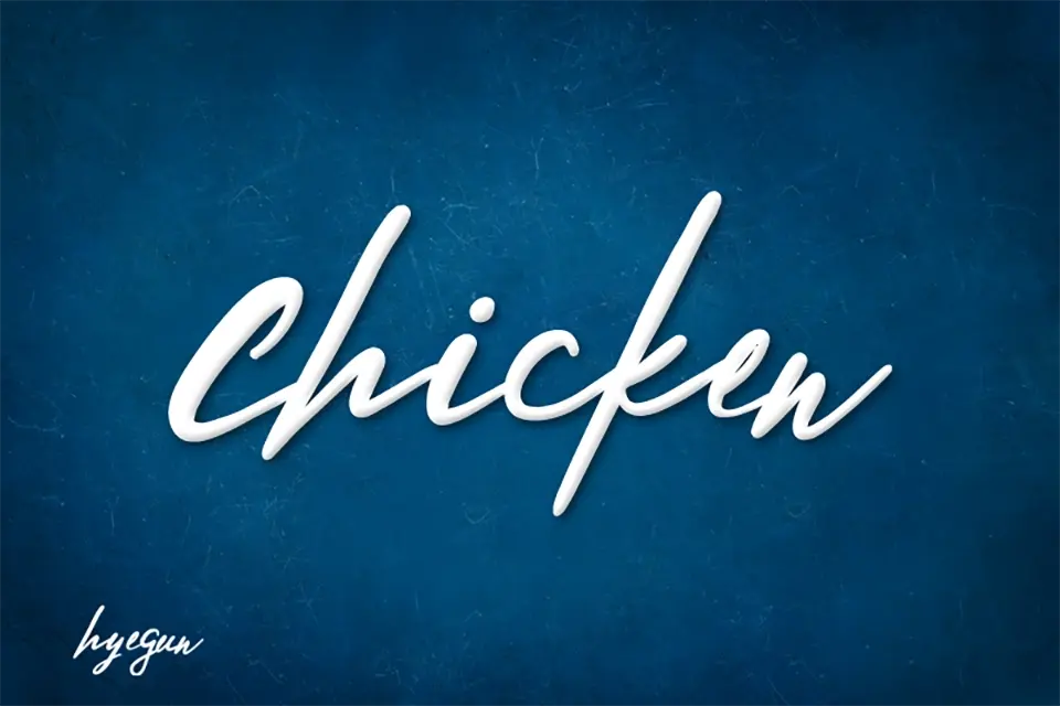 Chicken Font