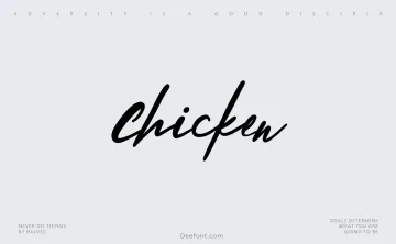 Chicken Font