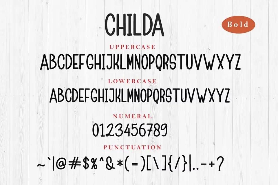 Childa Sans Font