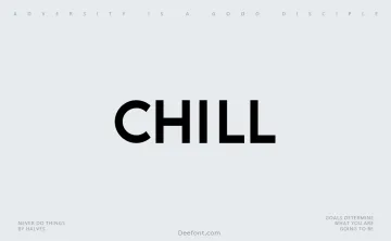 Chill Font