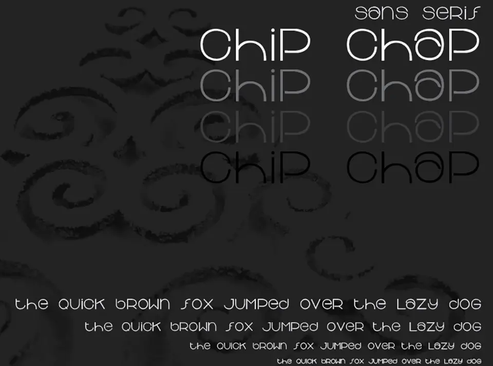 Chipchap Font