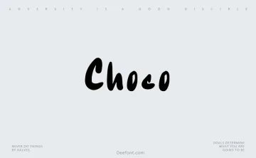 Choco Font