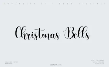 Christmas Bells Font