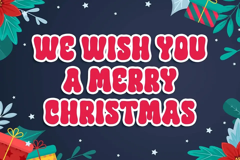 Christmas Bubble Font
