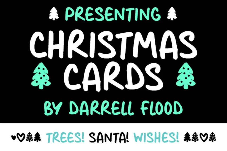 Christmas Cards xxx Font