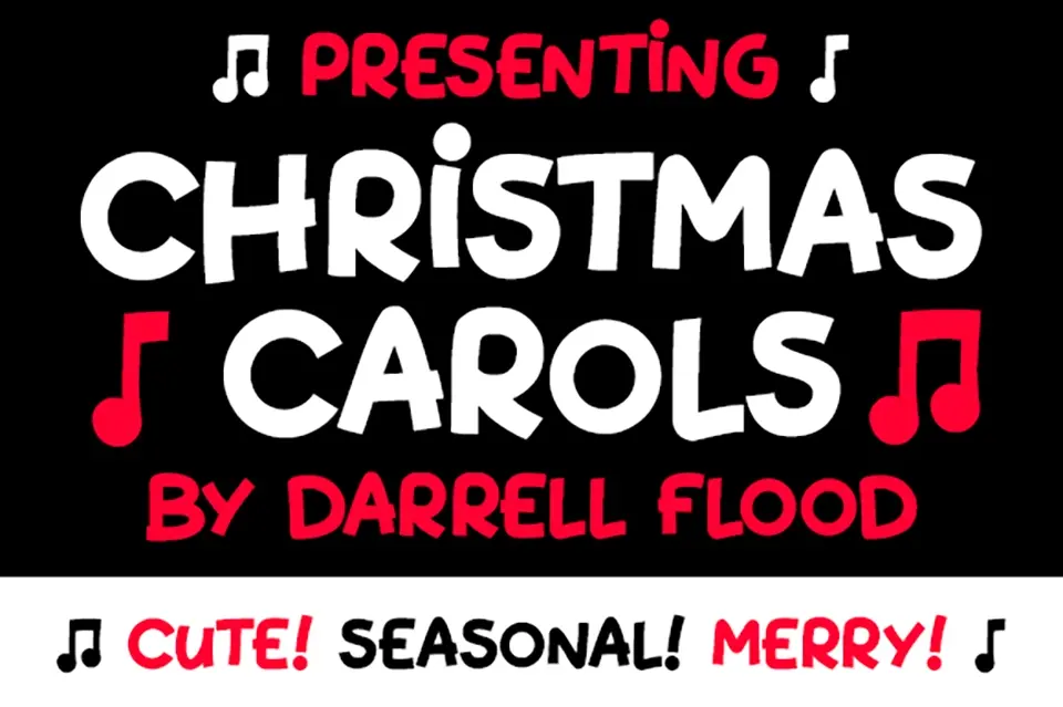 Christmas Carols Font