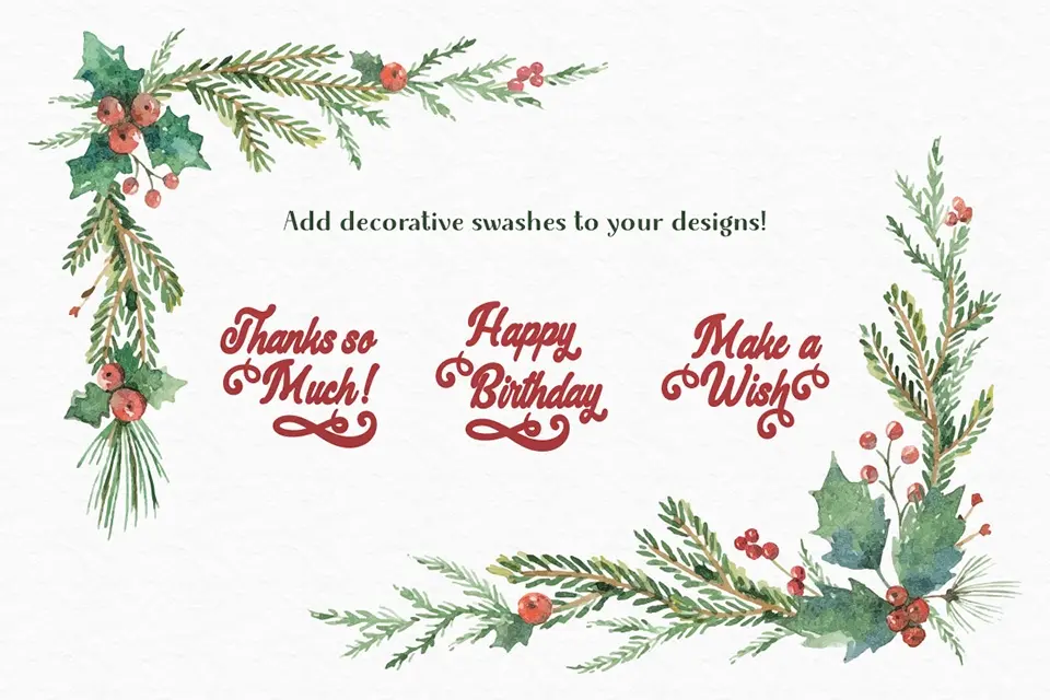 Christmas Cat Font