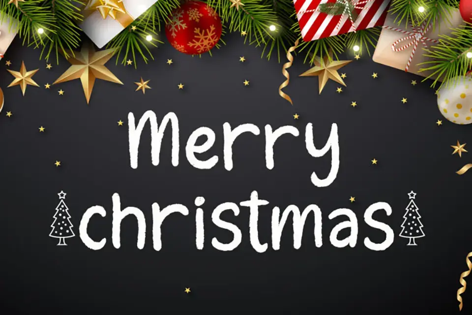 Christmas Chalk Font