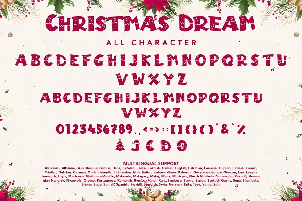 Christmas Dream Font