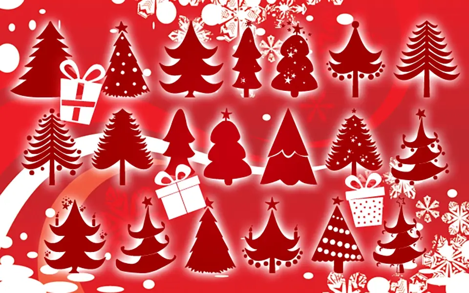 Christmas Trees Font