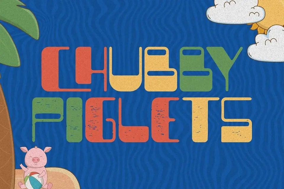 Chubby Piglets Font