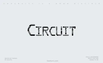 Circuit Font