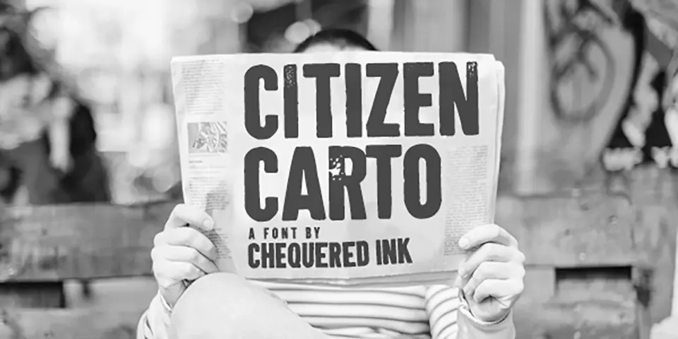 Citizen Carto Font
