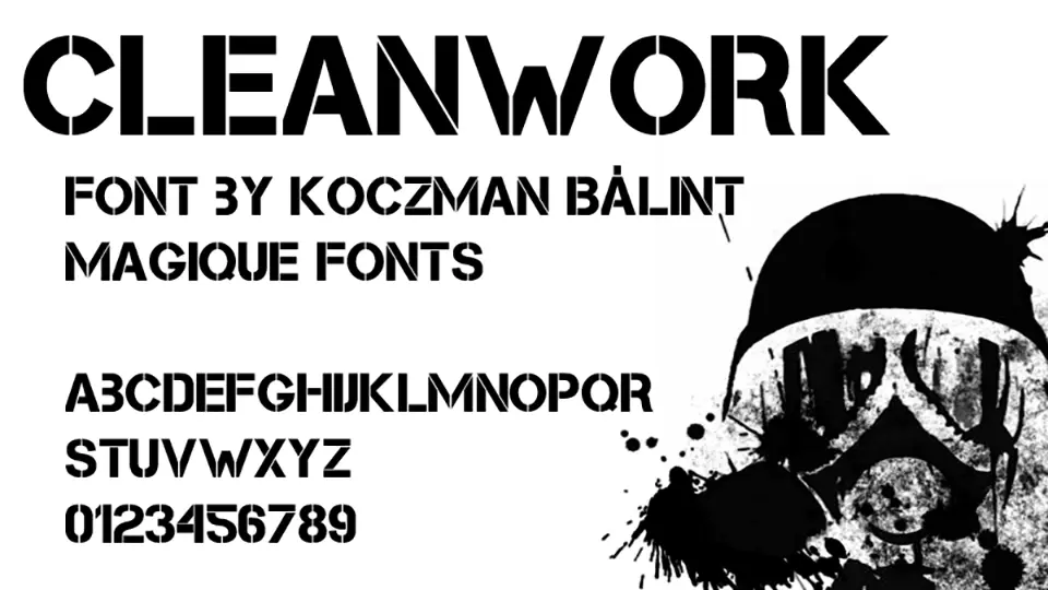 Cleanwork Font
