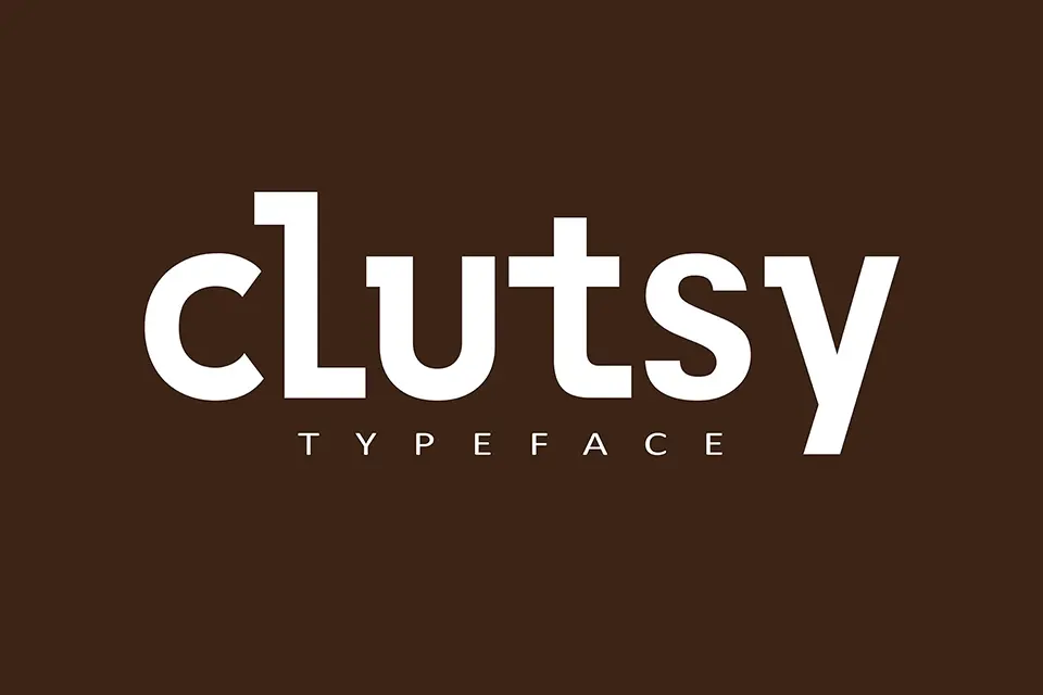 Clutsy Font