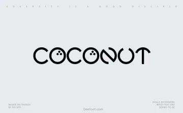 Coconut Font