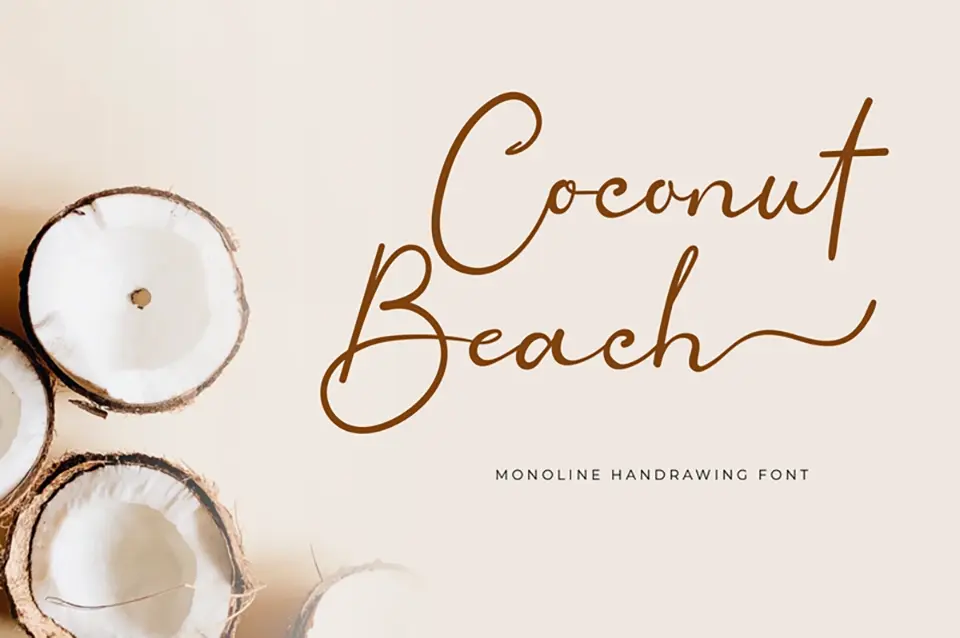 Coconut Beach Font
