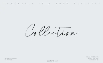 Collection Font
