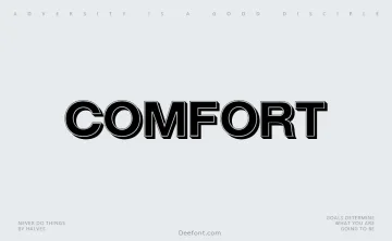 Comfort Font