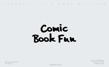Comic Book Fun Font