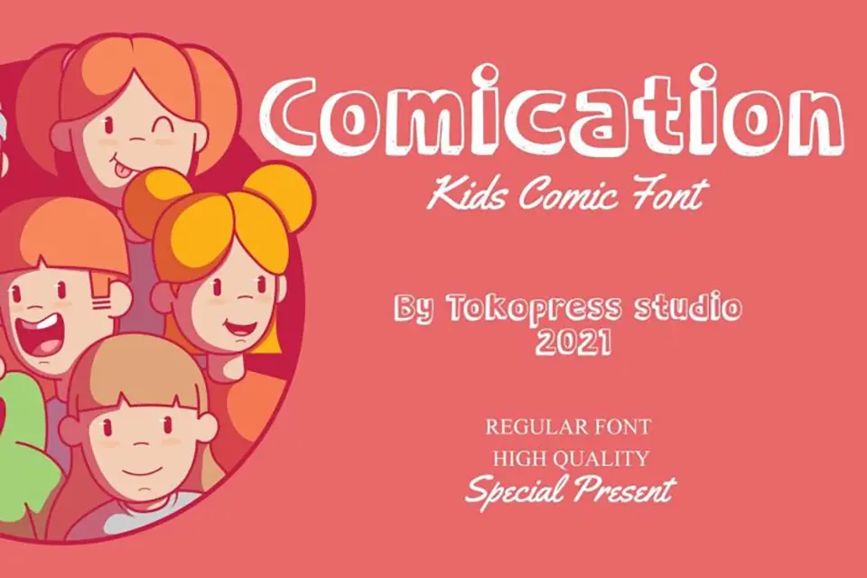 Comication Font