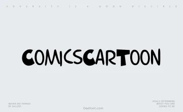 ComicsCarToon Font