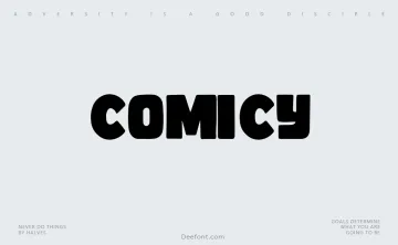 Comicy Font