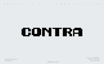 Contra Typeface