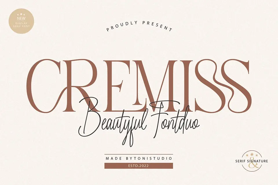 Cremisss Font Font