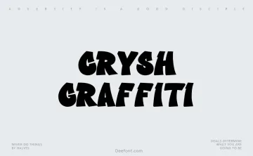 Crysh Graffiti Font