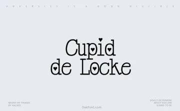Cupid de Locke Font