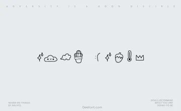 Cute Icons Font