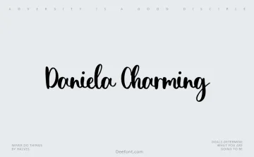 Daniela Charming Font