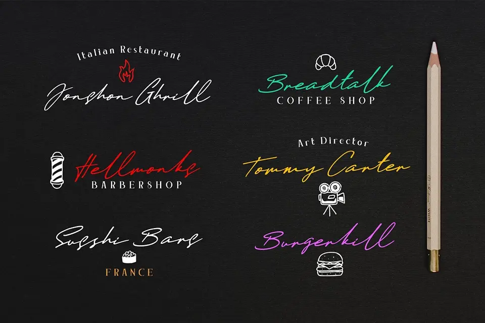 Daniels Signature Font