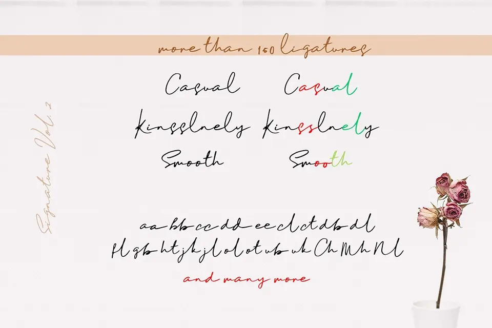 Daniels Signature Font