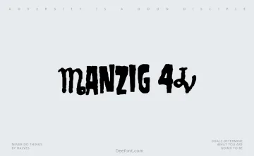 Danzig 4P Font