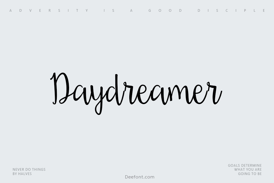 Daydreamer Font