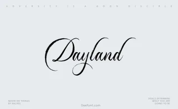 Dayland Font