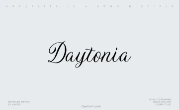 Daytonia Font