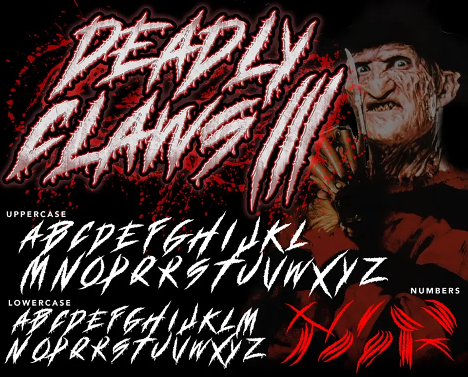 Deadly Claws Font