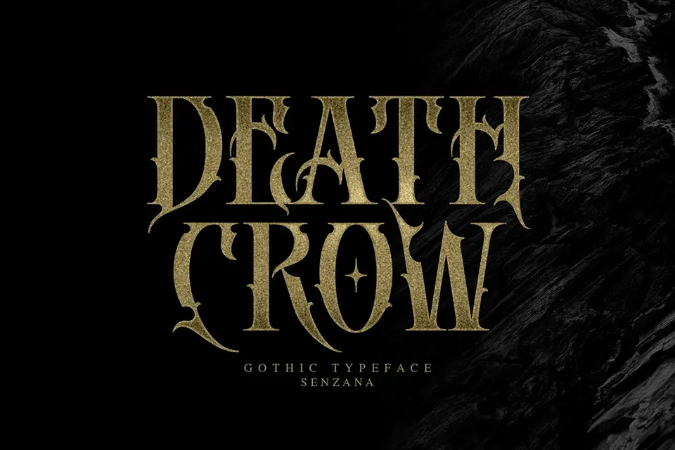 Death Crow Font